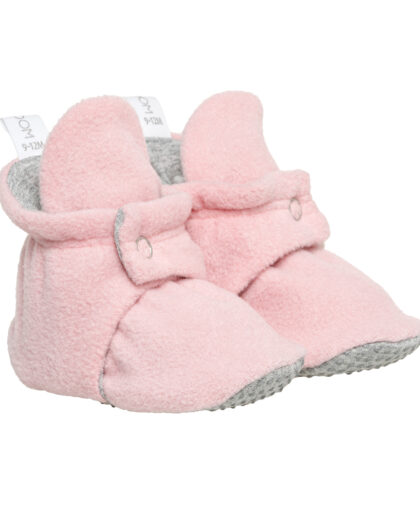Bebek Kaydırmaz Tabanlı Polar Patik Pembe