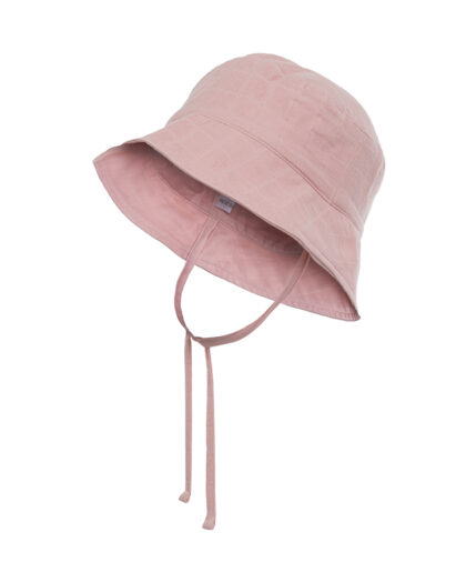 Bebek Müslin Şapka Pembe